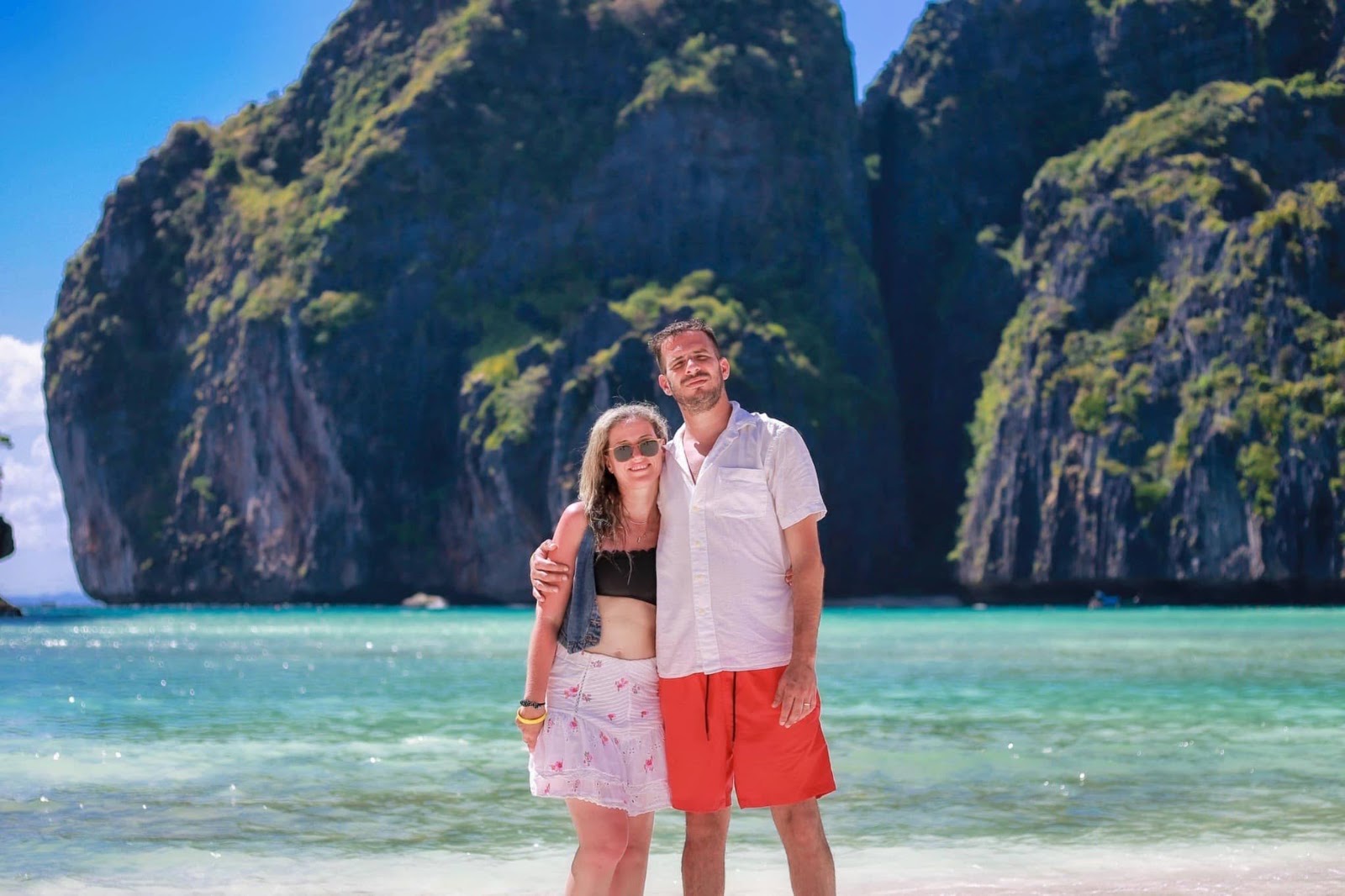 Maya Bay from the water