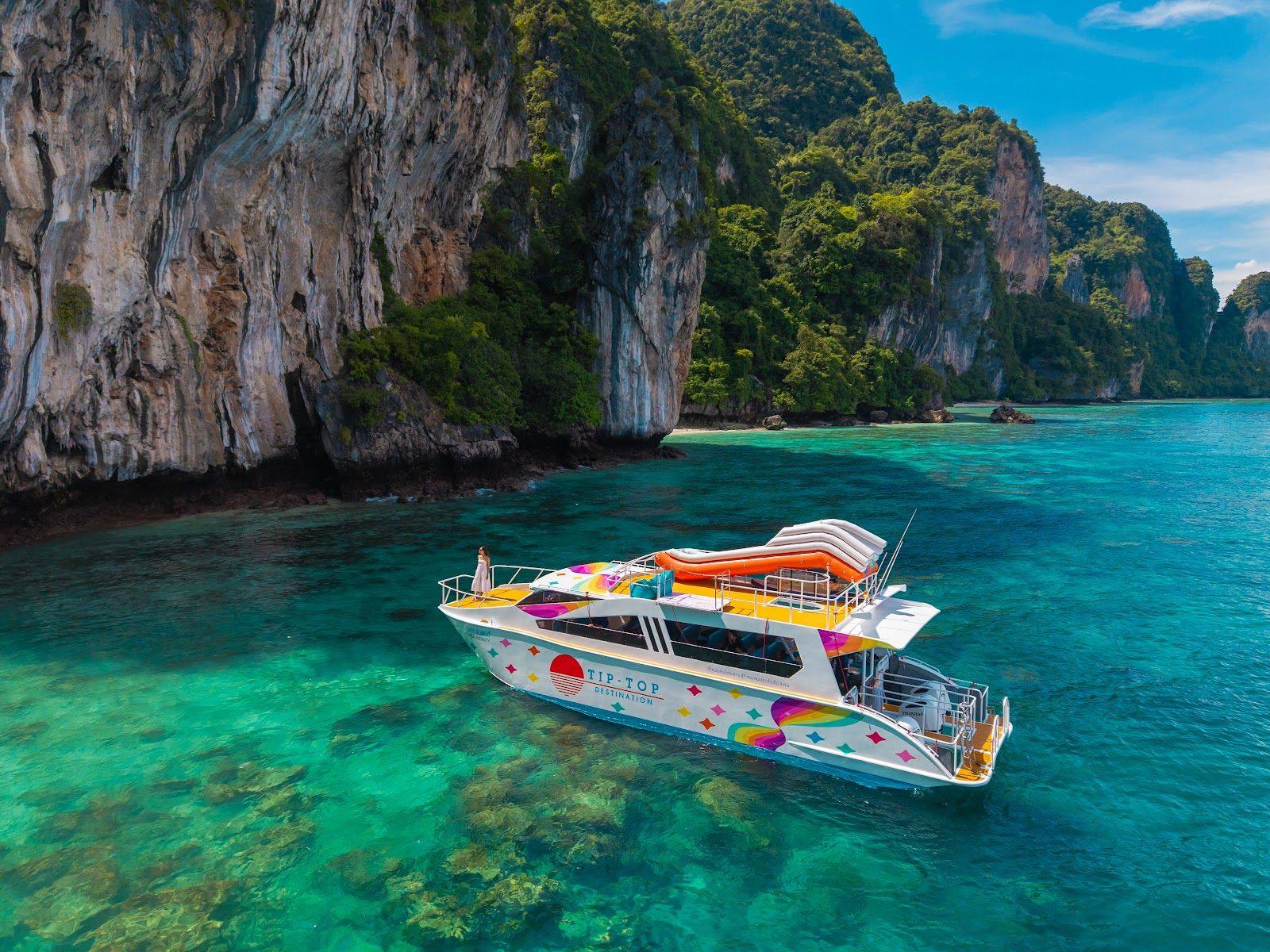 Phi Phi – Maya – Khai – Maiton by 2-Deck Catamaran (Tip-Top) – Photo 8